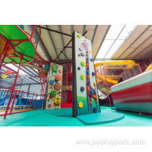 Indoor Playground with Interactive Climbing Walls